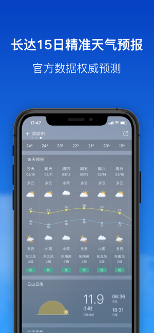 天气预报专业版iPhone版截图3