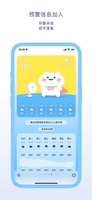 米糕天气·可爱天气小组件iPhone版截图6