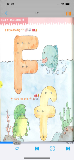 Phonics Kids教材1A1BiPhone版截图2