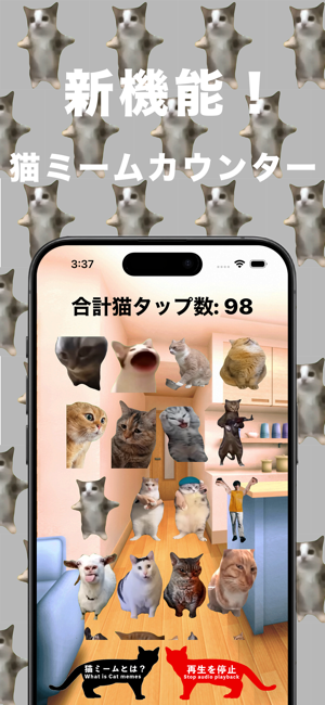 猫ミーム (Cat memes)iPhone版截图2