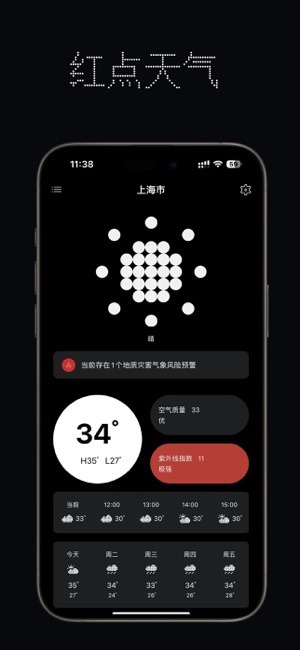 红点天气iPhone版截图1