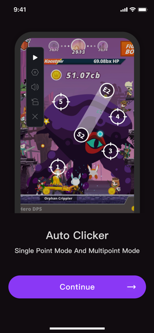 自动连点器：高效自动点击扫描辅助工具iPhone版截图1