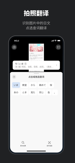 MOJi辞書: 日语学习词典iPhone版截图10