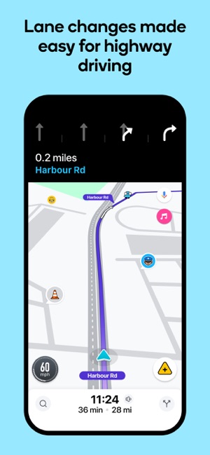 Waze 的导航和实时路况iPhone版截图8