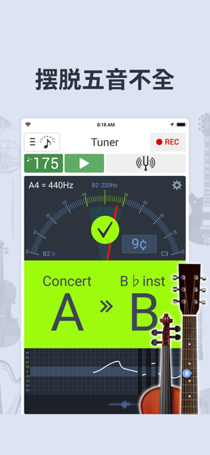 调音器, 节拍器iPhone版截图4