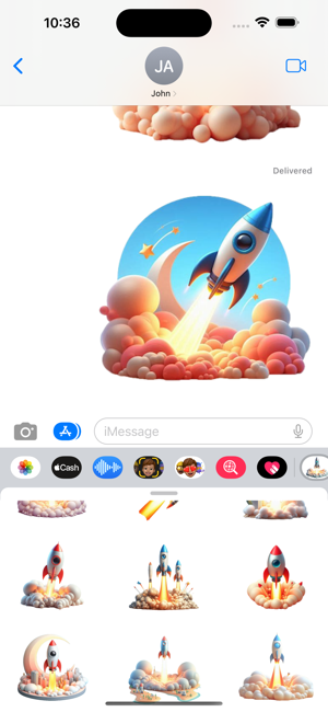 Rocket Launch StickersiPhone版截图5