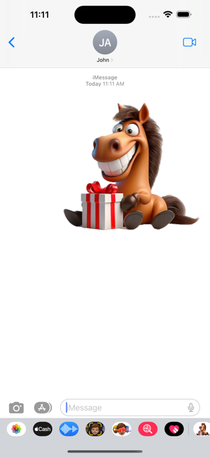 Gift Horse StickersiPhone版截图4