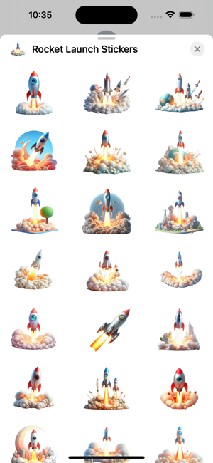 Rocket Launch StickersiPhone版截图1