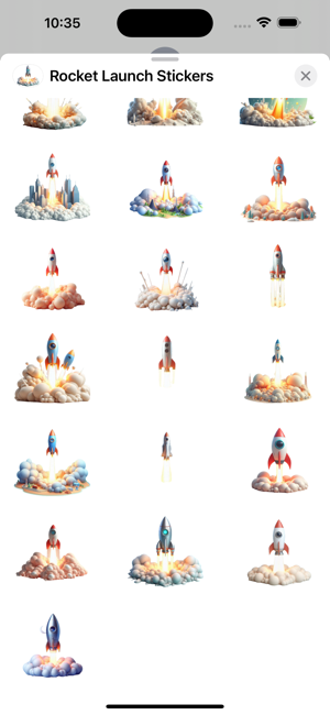 Rocket Launch StickersiPhone版截图3