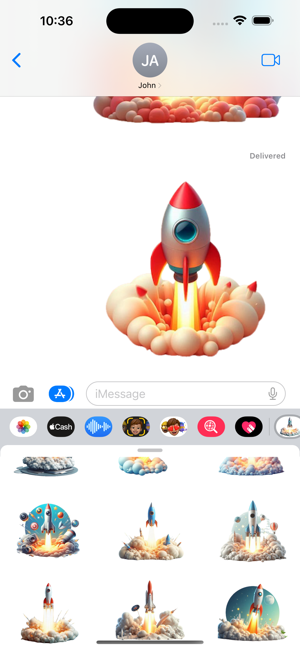 Rocket Launch StickersiPhone版截图6