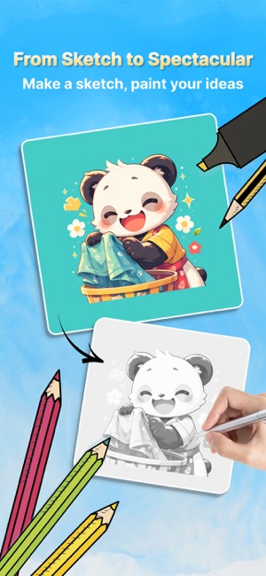 Sketch Art: Drawing AR & PaintiPhone版截图5