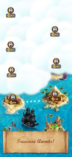 Pirate Queen:Gem PuzzleiPhone版截图4