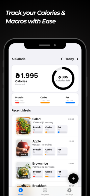 AI Calorie Tracker & CounteriPhone版截图2