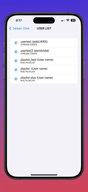 Xtream Click IPTV PlayList M3UiPhone版截图6