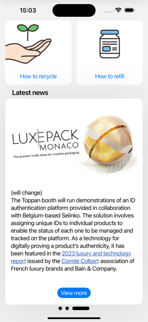 Toppan at Luxepack Monaco 2024iPhone版截图4