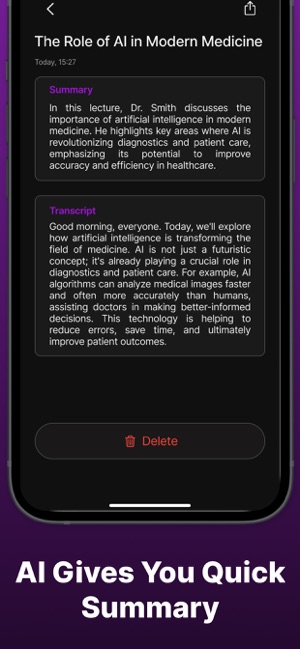 AI Note Taker AppiPhone版截图4