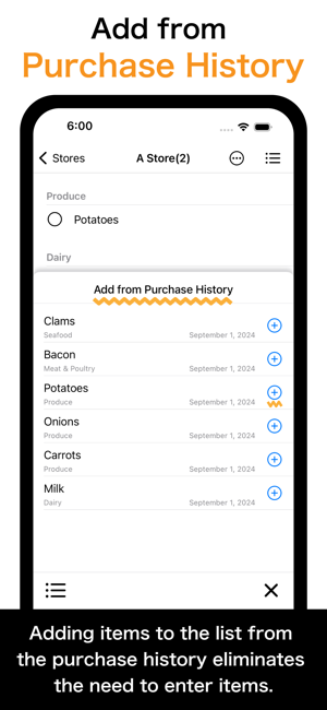 Shopping Lists+ Share&HistoryiPhone版截图3