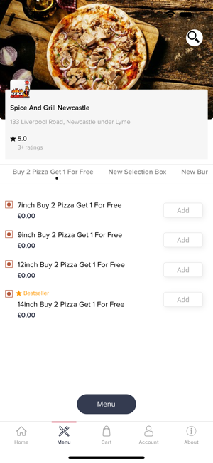Spice And Grill NewcastleiPhone版截图2