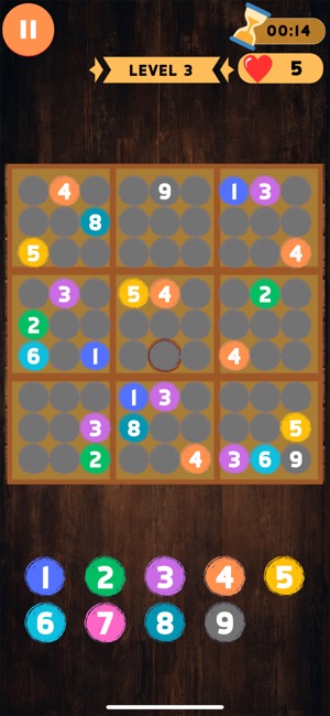 Soduko Wood Puzzle: Brain GameiPhone版截图2