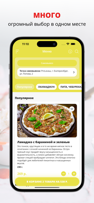 Pro Lavaш | ЕкатеринбургiPhone版截图1