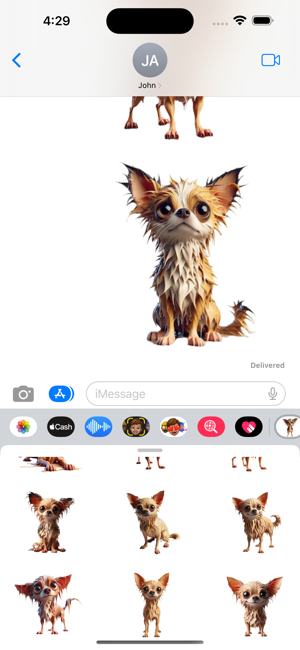 Wet Chihuahua StickersiPhone版截图5