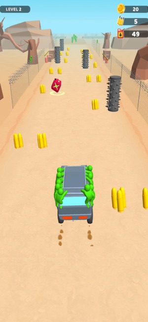 Semi Truck Rush: Zombie GameiPhone版截图1