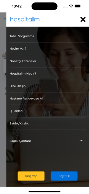 Hospitalim Sağlıkla KeşfetiPhone版截图3