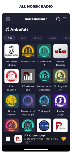 Radio Norge: Netradio og FMiPhone版截图1