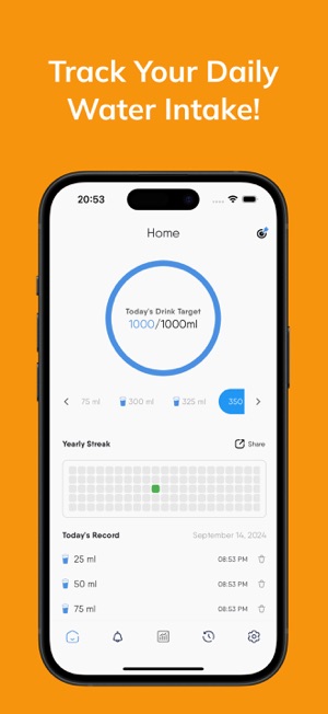 HydrateMate: Water ReminderiPhone版截图4