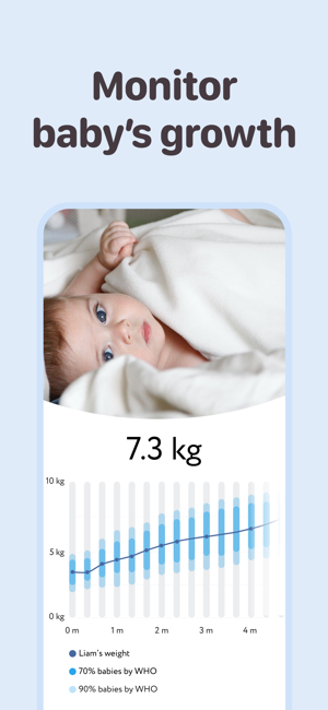 Baby feeding tracker Sleep logiPhone版截图6