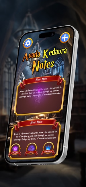 Avada Kedavra NotesiPhone版截图4