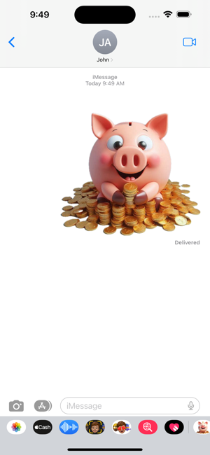 Piggy Bank StickersiPhone版截图4