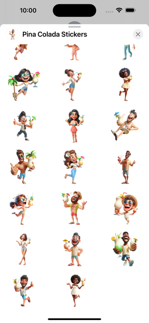 Pina Colada StickersiPhone版截图3