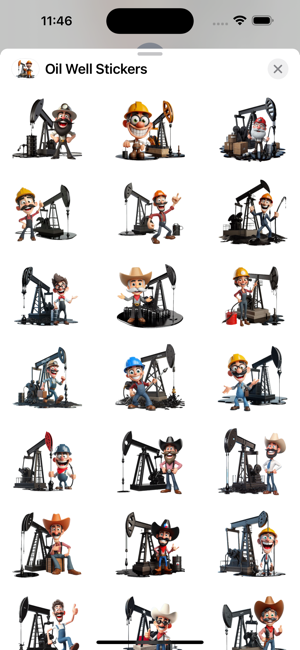 Oil Well StickersiPhone版截图1