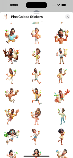 Pina Colada StickersiPhone版截图2