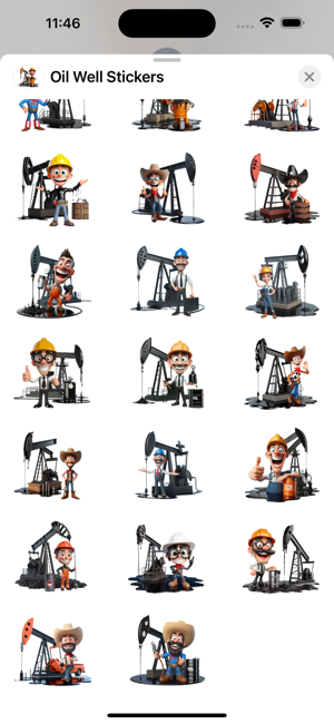 Oil Well StickersiPhone版截图3