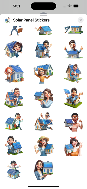 Solar Panel StickersiPhone版截图3