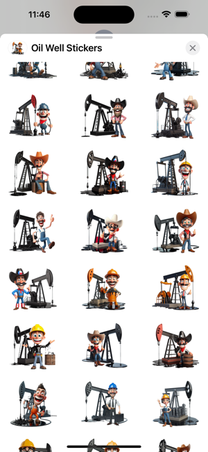 Oil Well StickersiPhone版截图2