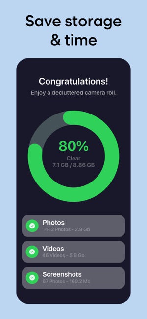 Swipe Up Photo Gallery CleaneriPhone版截图5