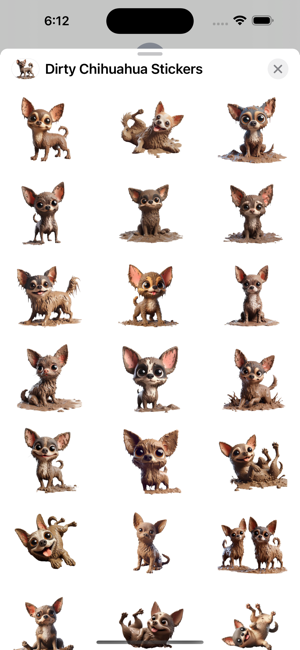 Dirty Chihuahua StickersiPhone版截图1