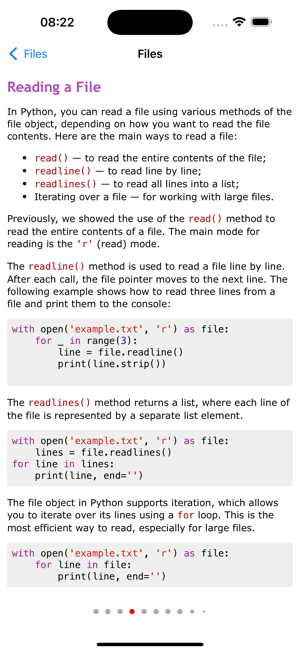 Python Programming ProiPhone版截图6