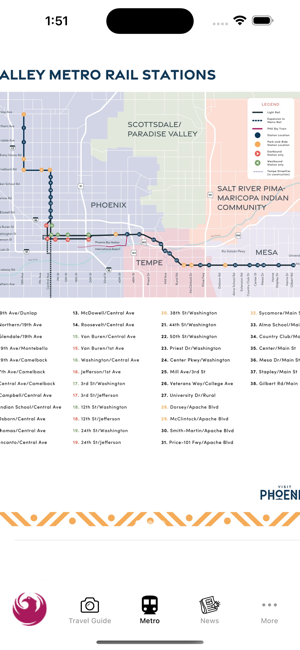 Phoenix Guide and Subway mapiPhone版截图3