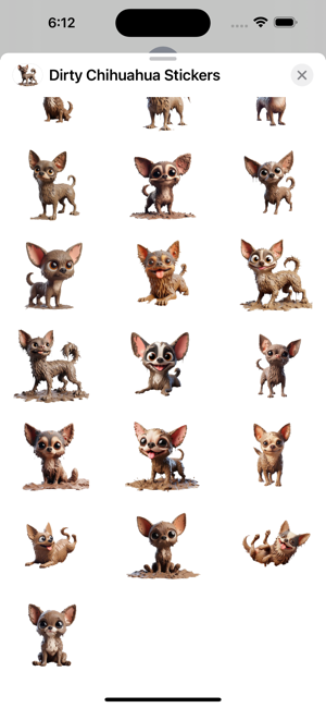 Dirty Chihuahua StickersiPhone版截图3