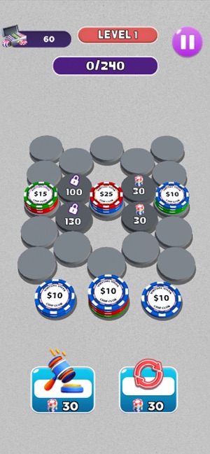 Poker Chips Sort: Hexa PuzzleiPhone版截图4