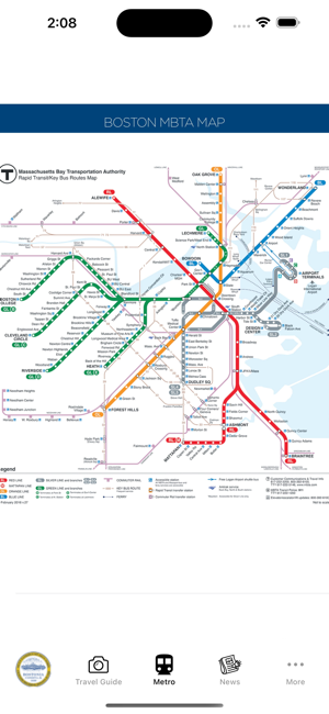 Boston Guide and Subway mapiPhone版截图3