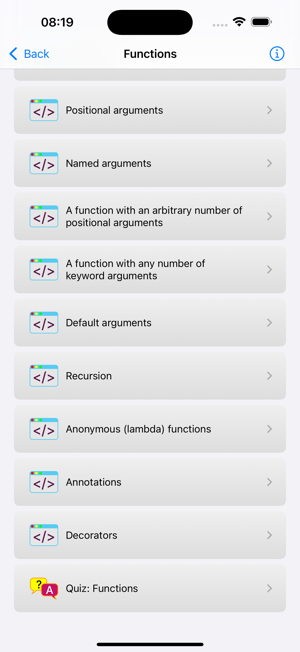 Python Programming ProiPhone版截图2