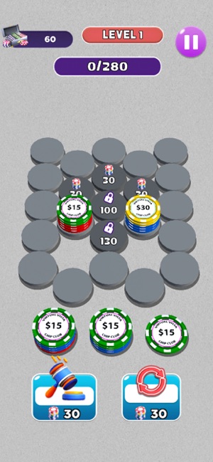 Poker Chips Sort: Hexa PuzzleiPhone版截图3