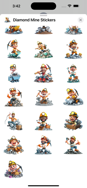 Diamond Mine StickersiPhone版截图3