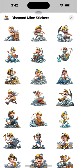 Diamond Mine StickersiPhone版截图1