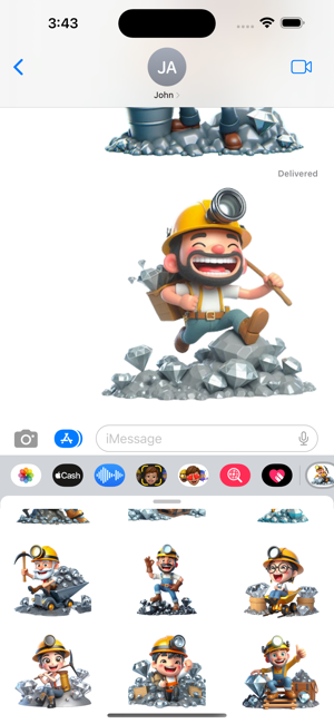 Diamond Mine StickersiPhone版截图5